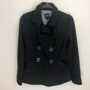 XOXO Black Jacket Button Up Black M